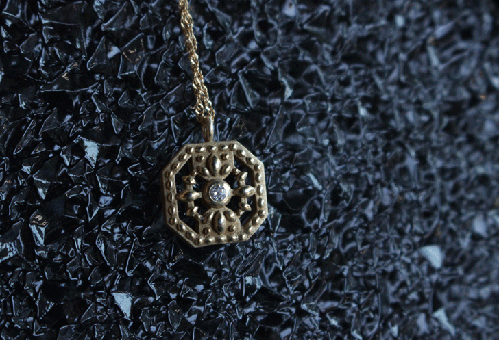 octagon necklace ネックレス