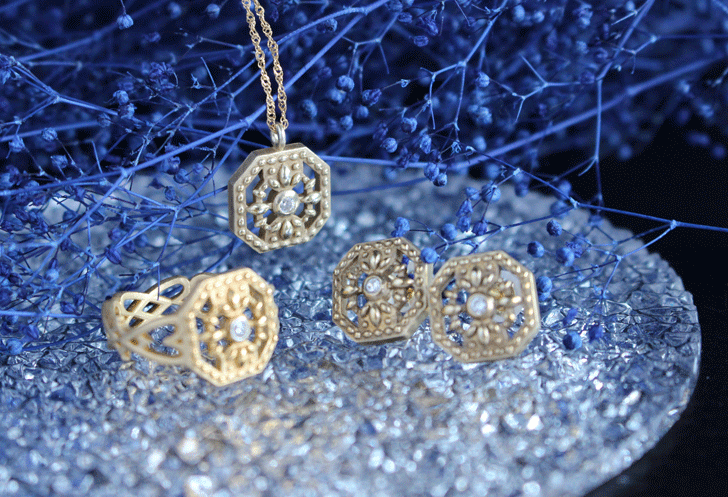 octagon　necklace　ネックレス
